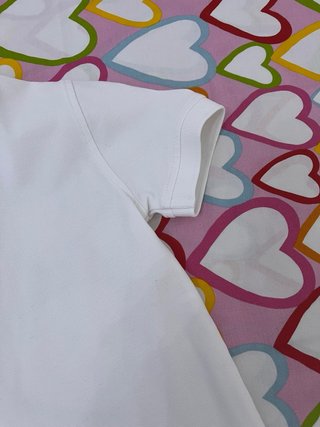 Polo Tommy Hilfiger Niñ@ Blanco