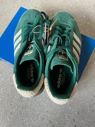 Adidas Gazelle Verde/Marrón 37.5
