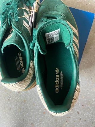 Adidas Gazelle Verde/Marrón 37.5