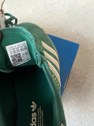 Adidas Gazelle Verde/Marrón 37.5