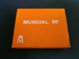 Moneda de Plata Mundial 98 Conmemorativa FNMT