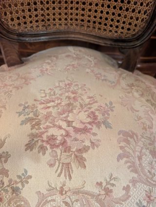 Conjunto 6 sillas y 2 sillones madera