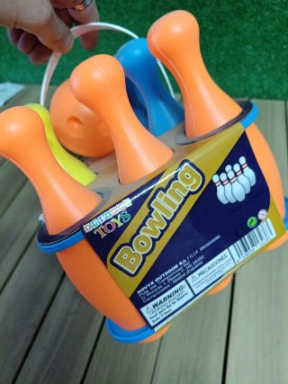 Divertido set de bolos para niños pequeños