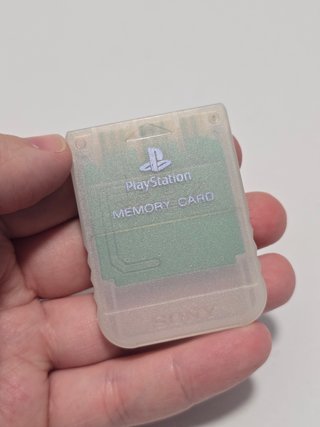 memory card ps1 glow 1194 - Sony memoria play1
