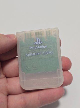 memory card ps1 glow 1194 - Sony memoria play1