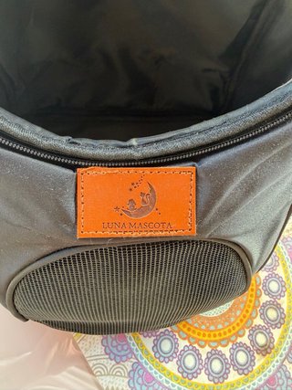 Mochila transportín Luna Mascota Negra