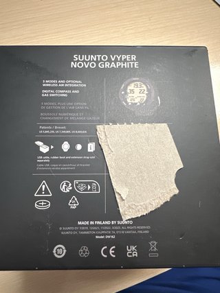 Reloj Suunto Vyper Novo Graphite Nuevo