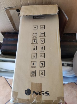 Altavoz NGS Wild Rave 1 - 200W