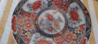 Piattino Porcellana Giapponese Imari Vintage