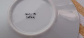 Piattino Porcellana Giapponese Imari Vintage