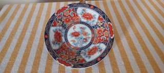 Piattino Porcellana Giapponese Imari Vintage