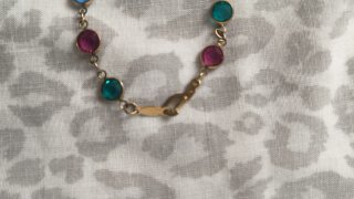 Conjunto Collar y Pulsera Multicolor