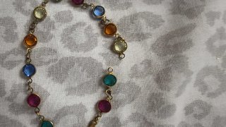 Conjunto Collar y Pulsera Multicolor