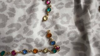 Conjunto Collar y Pulsera Multicolor