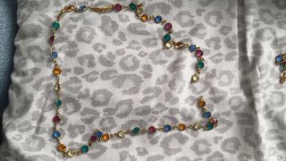 Conjunto Collar y Pulsera Multicolor