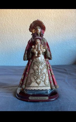 Virgen del Rocío Pastora 25cm