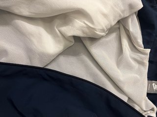 Giacca Nike vintage blu e bianca