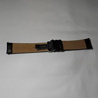 Cinturino Orologio Pelle Marquis Nero Nuovo 22mm