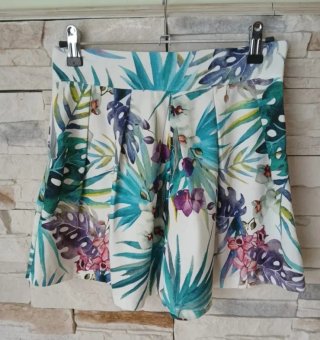 Conjunto bermudas y Top calado