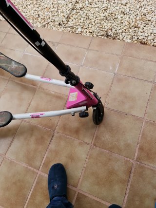 Patinete 3 Ruedas Rosa