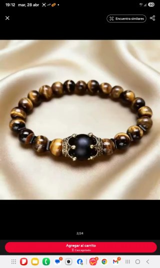 Anillo de Titanio con Piedra Ojo Tigre protector