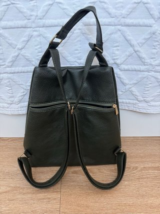 Mochila Antirrobo Verde Oscuro