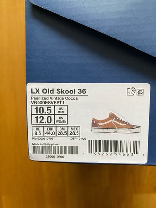 Vans Ix36 old skool pearlized