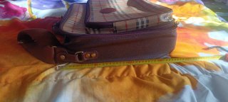 Valigia vintage Burberrys beige/marrone