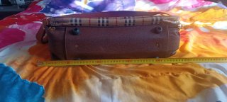 Valigia vintage Burberrys beige/marrone