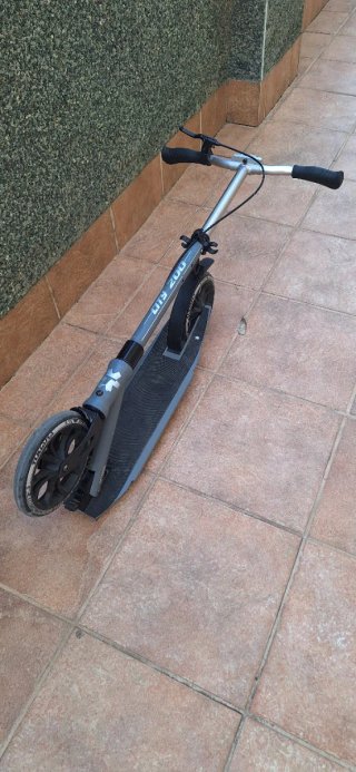 Patinete gris