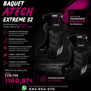 2 Baquets Atech Extreme S2