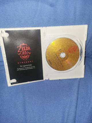 Juego Wii Zelda Skyward Sword + CD