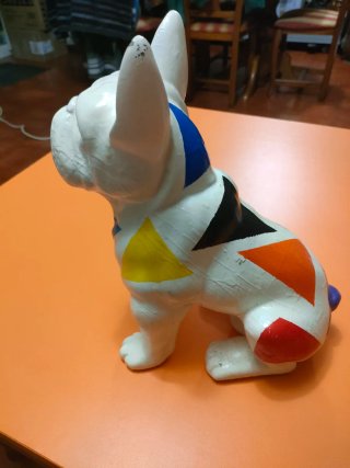 Escultura Bulldog Arte Leyton 2021