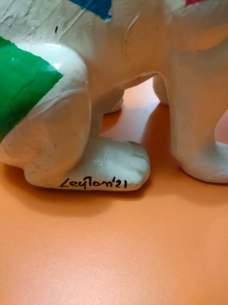 Escultura Bulldog Arte Leyton 2021