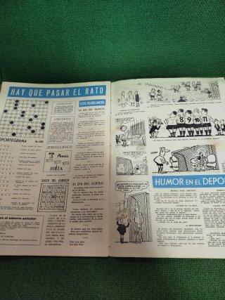 Revista antigua atlético de Madrid periódico