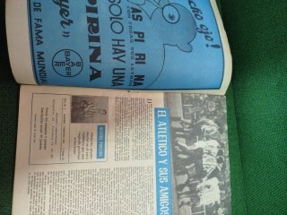 Revista antigua atlético de Madrid periódico