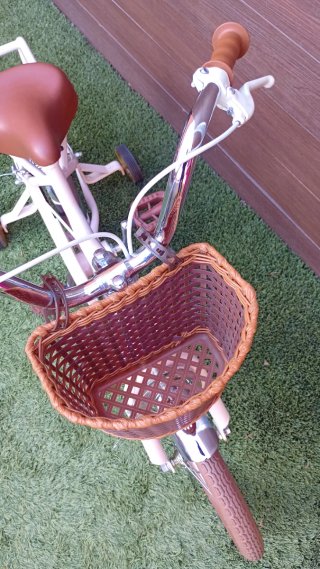 Bicicleta niña vintage rosa 16