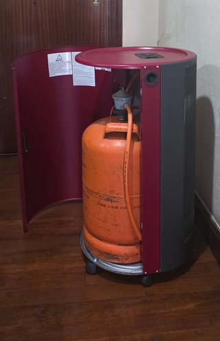 Estufa Gas CHIC Llama Azul