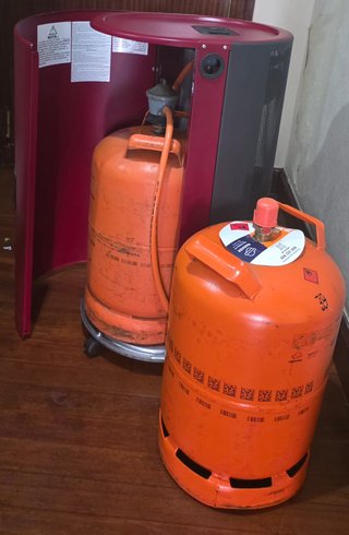 Estufa Gas CHIC Llama Azul