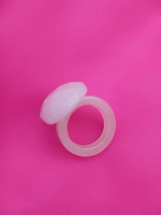Anillo Bimba y Lola Piedra Blanca
