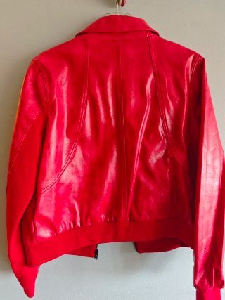 Chaqueta Desigual Piel Vegana Roja