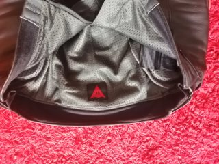 Pantalón Moto Dainese Negro/Rojo 54