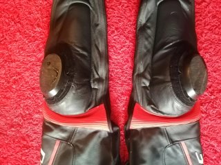 Pantalón Moto Dainese Negro/Rojo 54
