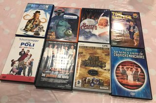 Lote Películas DVD: Ice Age, Monstruos S.A., Tom S