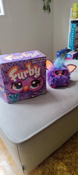Furby Morado y Azul Juguete Interactivo