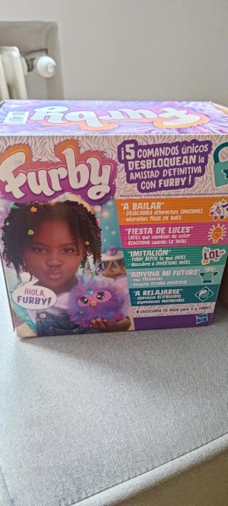Furby Morado y Azul Juguete Interactivo