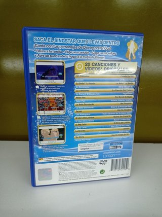 Videojuego PS2 Singstar Canciones Disney