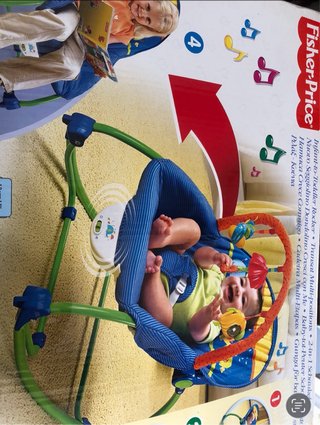Mecedora Fisher-Price 2-en-1 para bebé