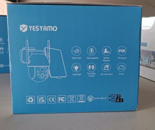 Cámara YESYAMO PTZ Wifi Solar NUEVA
