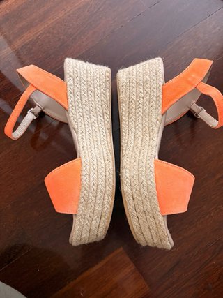 Sandalias Mascaró Piel Naranja